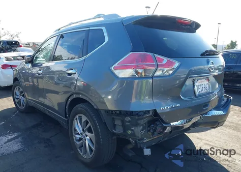 2014 Nissan Rogue Sl из США, поврежденный, VIN 5N1AT2MT2EC799017